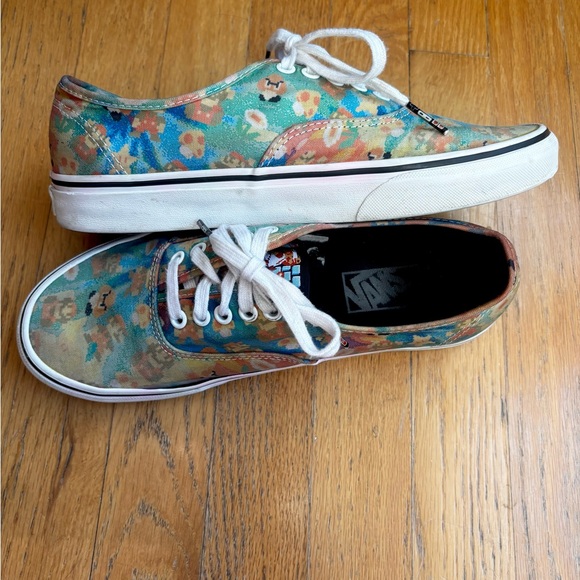 Rare Vans x Nintendo Super Mario Sneakers - Project Pair M 8.5 / W 10 - Picture 9 of 14